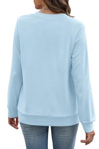 Servicio OEM Sostenible de Primera Calidad, Sudadera Personalizable al por Mayor, Resistente al Agua, Cuello Redondo para Mujer, Última Moda de Primavera/Otoño - Product Image 4