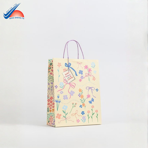 Bolsa de Regalo de Papel Impresa Personalizada con Asa para Fiestas y Empaque Minorista - Product Image 1