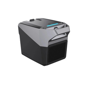 ตู้เย็นติดรถยนต์แบบพกพา 12V 24V คอมเพรสเซอร์ กล่องเก็บความเย็นในรถยนต์ สีเทา ประตูพลาสติก สำหรับทำความเย็นในรถยนต์ - Product Image 1