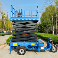 Plateforme de travail aérienne mobile de type hydraulique électrique à capacité de charge élevée et à levage précis