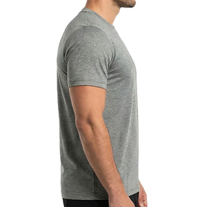 Vêtements de compression à haute élasticité, tenues de course d'été, t-shirts à séchage rapide, t-shirts de sport pour hommes - Product Image 2