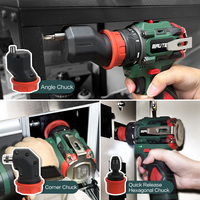 Perceuse à percussion sans fil 5-en-1 avec mandrin interchangeable PD-342BL, moteur sans balais, batterie, 1500 tr/min, diamètre de perçage max. 160 mm