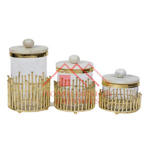 กระป๋องแก้วสำหรับใส่ของตกแต่งบ้าน2025กระป๋องแก้วบิสกิตและผงกาแฟดีไซน์ใหม่ล่าสุดพร้อมฝาโลหะ - Product Image 6