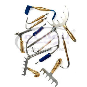 13 pcs Plastic surgery retractor mix instruments lot stainless steel surgical tools for cosmetic procedures By <b>Blush</b> Surgical - Product Image 2