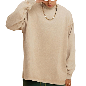 Sudadera con Efecto Ácido, Fabricante de Ropa Urbana Personalizada al por Mayor, con Estampado y Bordado Personalizados - Product Image 1