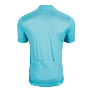Maillot de cyclisme pour homme, design personnalisé OEM, respirant, léger, durable, manches courtes, polyester, nylon, élasthanne - Product Image 4