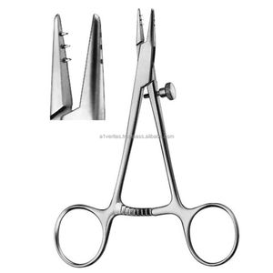 A-1 VERITAS Steinmann Tendon Seizing Forceps Orthopedic Bone Surgery Reusable Stainless Steel Surgical Tool | needle holder - Product Image 1