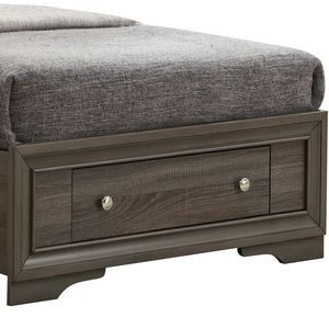 Letto Singolo Madrid G02305B TB Colore Grigio - Product Image 5