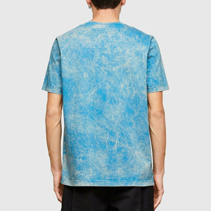 Camiseta de Hombre con Lavado Ácido, 100% Algodón, Ligera, Cómoda, Transpirable, Ecológica, de Secado Rápido, Informal, Manga Corta, Superventas - Product Image 2