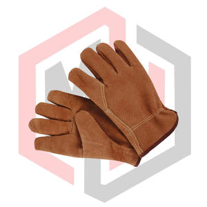 Guantes de Trabajo de Cuero Vacuno, de Uso General, para Soldadura, Jardinería, Bomberos, Resistentes al Calor, Antideslizantes, Sin Silicona - Product Image 4