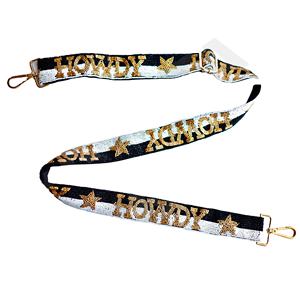 งานฝีมือคริสตัลลูกปัดรูปดาว howdy สายคล้องกระเป๋าลูกปัดเม็ดสีแบบกำหนดเองสไตล์อินเดียปรับขนาดโลโก้ได้ตามต้องการ - Product Image 1