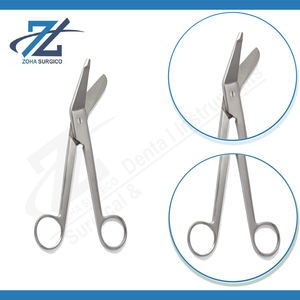 Ciseaux à plâtre excentriques sans lame dentelée lourde, 190 mm de long, instruments chirurgicaux en acier inoxydable, fabricant au Pakistan - Product Image 3