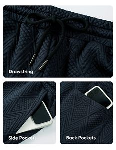<b>Men's</b> Breathable 100% Cotton Casual Elastic Waist <b>Shorts</b> For <b>Men</b> Heat-Transfer Printed Joggers <b>Shorts</b> with Quick Dry Feature - Product Image 5