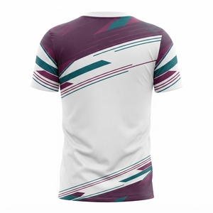 Custom Printed Quick Dry Sportswear <b>Set</b> Men Women Short Sleeve Tennis Badminton <b>Volleyball</b> Table Tennis Uniform Breathable - Product Image 3