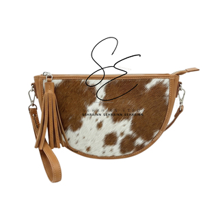 2026 New Cowhide Leather Coin <b>Purse</b> Animal Print Zipper Wallet Mini Wrist Strap Bohemian Style Women's Daily Use Pouch - Product Image 2
