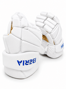 IBERIA Guantes de Hockey sobre Hielo Personalizados Premium al por Mayor para Jugadores Adultos con Acolchado Protector y Correa de Muñeca con Cierre de Gancho y Bucle OEM - Product Image 1