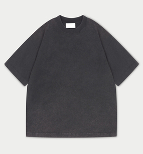 สินค้าใหม่ล่าสุด เสื้อยืดผู้ชายสีพื้น 100% ผ้าฝ้าย คอกลม แขนสั้น สวมใส่สบาย น้ำหนัก 200 กรัม สไตล์ไฮสตรีท รับสั่งทำ - Product Image 1