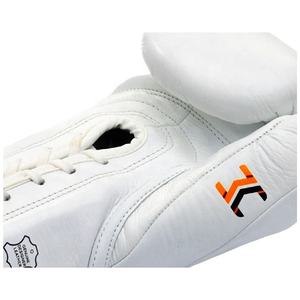 Top Quality Leather Professional Boxing <b>Gloves</b> Cowhide Leather Hook Loop Closure <b>Type</b> Customized Logo Design for MMA KickBoxing - Product Image 5