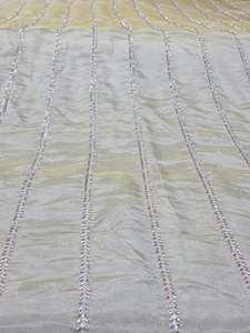 Tissu en dentelle perlée, tissu brodé, maille à sequins, organza pour la couture, abaya, kaftan, vêtements de mariage, fournisseur pour l'exportation, acheteurs - Product Image 3