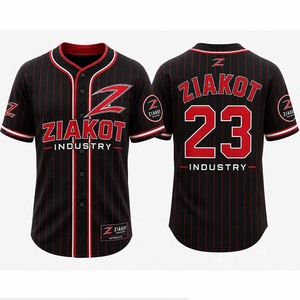 Camiseta de Béisbol Personalizada, ZIAKOT INDUSTRY Pakistán, Uniforme de Béisbol, Camiseta Sublimada, Ropa Deportiva al por Mayor, Fabricante OEM - Product Image 2