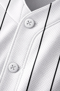 Ropa Deportiva, Jersey de Béisbol de Color Sólido, para Todas las Temporadas, Corte Regular, Secado Rápido y Transpirable - Product Image 6