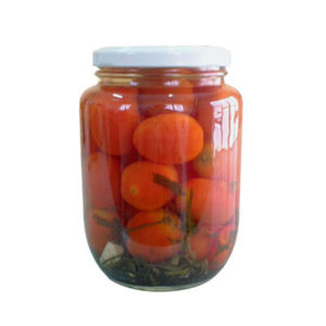 Tomates cherry enteros pelados enlatados con alto contenido de licopeno para salsa de pasta - Product Image 1