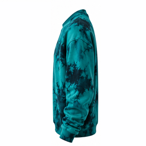 Sudadera Tie Dye de algodón grueso con forro polar, cuello moderno y suave, costuras textiles y cintura elástica, ideal para pedidos por contrato. - Product Image 2