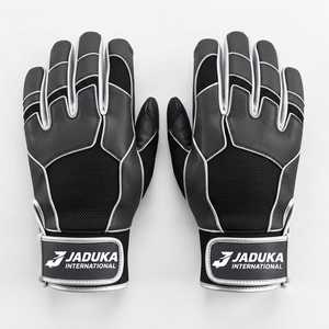 Guantes de bateo de manga larga serie Gold con protección para los dedos, Bruc Bolt, cuero cabretta de 0.9 mm para golpear con potencia. - Product Image 4