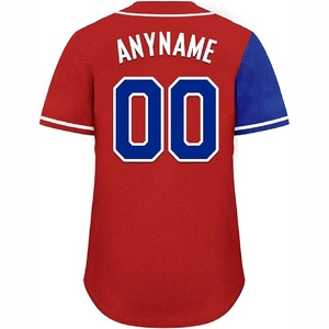 Maillot de baseball sublimé confortable avec impression haute résolution pour les ensembles d'uniformes d'équipes de baseball - Product Image 2