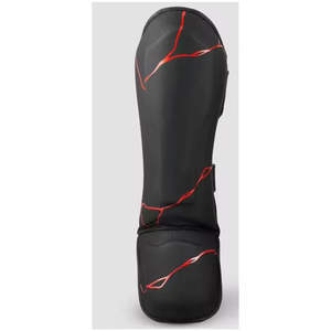 Protections de tibia pour jeunes, légères, en cuir, pour Muay Thai, boxe, kickboxing, karaté, MMA, avec logo personnalisé, protections de tibia pour Muay Thai - Product Image 4