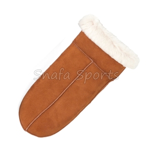 Mitaines de ski en cuir personnalisables avec logo, fournisseur direct d'usine 2026, mitaines chaudes d'hiver imperméables - Product Image 6