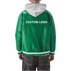 Chaqueta de Algodón para Hombre de Buena Calidad, Estilo Boyfriend, para Exteriores, con Bordado, Tipo Varsity, Cortavientos, Larga y Delgada, Estilo Bomber de Béisbol para Verano - Product Image 2