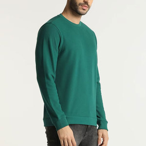 Sweat-shirts pour hommes 2026, coupe ajustée, couleur unie, nouvelle arrivée, meilleure vente, respirant - Product Image 2