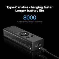 Télémètre laser infrarouge miniature portatif avec écran LCD, mesure jusqu'à 40 mètres pour les mesures à domicile et en pièce, mini règle laser