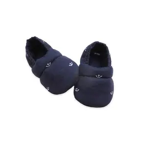 Chaussons pour nouveau-nés certifiés Gots de l'Inde chaussons pour nouveau-nés nouvelle mode chaussons pour bébés en coton - Product Image 1