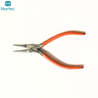 Kit professionnel de pinces micro-joyeriales en acier inoxydable, coupe-fils, pinces coupantes à bec rond, outils de fabrication de boucles, durables pour le bricolage et l'artisanat
