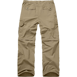 PREDATEX INDUSTRIES Shorts de randonnée convertibles pour homme, légers, à séchage rapide, respirants, avec fermeture à boutons, 100% coton - Product Image 3