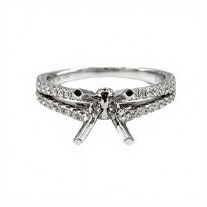 High Demand 18K Solid Gold Diamond <b>Ring</b> for Women Classic <b>Fine</b> Jewelry for Special Occasions and Daily Elegance - Product Image 1