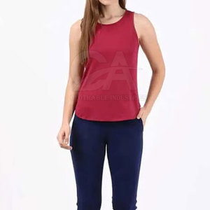 Débardeur dos nageur taille haute 2026 pour femme, coupe ajustée, grandes tailles, respirant, en Spandex/Polyester, idéal pour l'été - Product Image 2