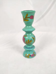 Bougeoir en bois naturel, candélabre de table, bougeoir en bois, décoration pour événements, fêtes, mariages et Noël, à vendre - Product Image 2