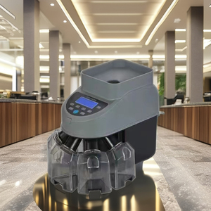 Compteur et Trieur <span class=keywords><strong>de</strong></span> <span class=keywords><strong>Pièces</strong></span> Haute Vitesse avec Affichage LED, 1200 <span class=keywords><strong>Pièces</strong></span>/min, Détection <span class=keywords><strong>de</strong></span> Contrefaçon, Trémie à 1000 <span class=keywords><strong>Pièces</strong></span>, Tension Libre, Garantie 1 An - Product Image 1