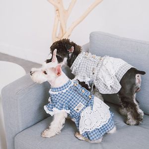 Abito Classico a Quadri per Cani di I Love Poochi, per Animali Domestici alla Moda - Product Image 4