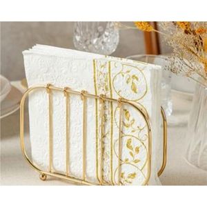 Support à serviettes en métal moderne, distributeur de papier absorbant en fil métallique, organisateur de serviettes pour cuisine, table à manger, maison, café, hôtel - Product Image 3