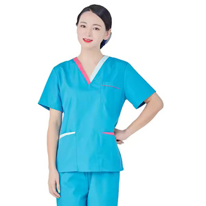 Uniformes Médicos Unisex de Diseño Brillante 2025, Uniformes de Salón de Belleza, Accesorios para Enfermeras, Poliéster y Algodón para el Trabajo - Product Image 6