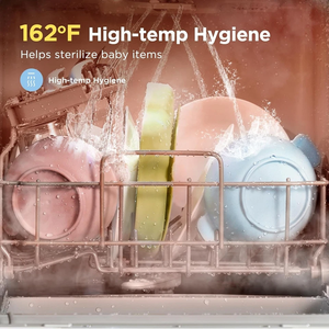 เครื่องล้างจานแบบตั้งโต๊ะ M-i-d-e-a รุ่น M-D-C-17P2D-W-W แบบพกพา สำหรับ 6 ที่นั่ง พร้อมถังน้ำขนาด 5 ลิตร - Product Image 5