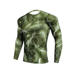 Vêtements d'entraînement GAF, rash guard slim fit pour homme, vêtements pour homme, meilleure vente de rash guard de haute qualité à vendre - Product Image 3