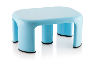 Modern Plastic <b>Stool</b> for <b>Bathroom</b> and Home Use Lightweight Minimalist Design - Product Image 2