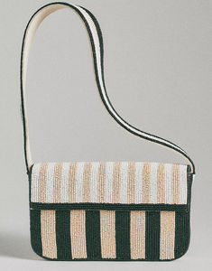 Beaded Embroidery Crafts Purse <b>Bag</b> Fashion Eco-Friendly Zipper Closure Portable <b>Bag</b> for Women - Product Image 2