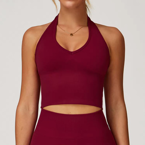 Wholesale Custom Womens Tank <b>Tops</b> Fitness Tanks Breathable Performance Fabric for US Fitness Coaches Bulk Orders - Product Image 3
