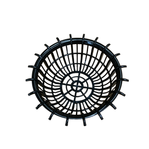Maceta de Metal Rústica con Diseño Circular y Acabado con Recubrimiento en Polvo para Plantar en el Jardín - Product Image 4